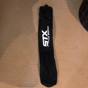 STX black field hockey stick bag